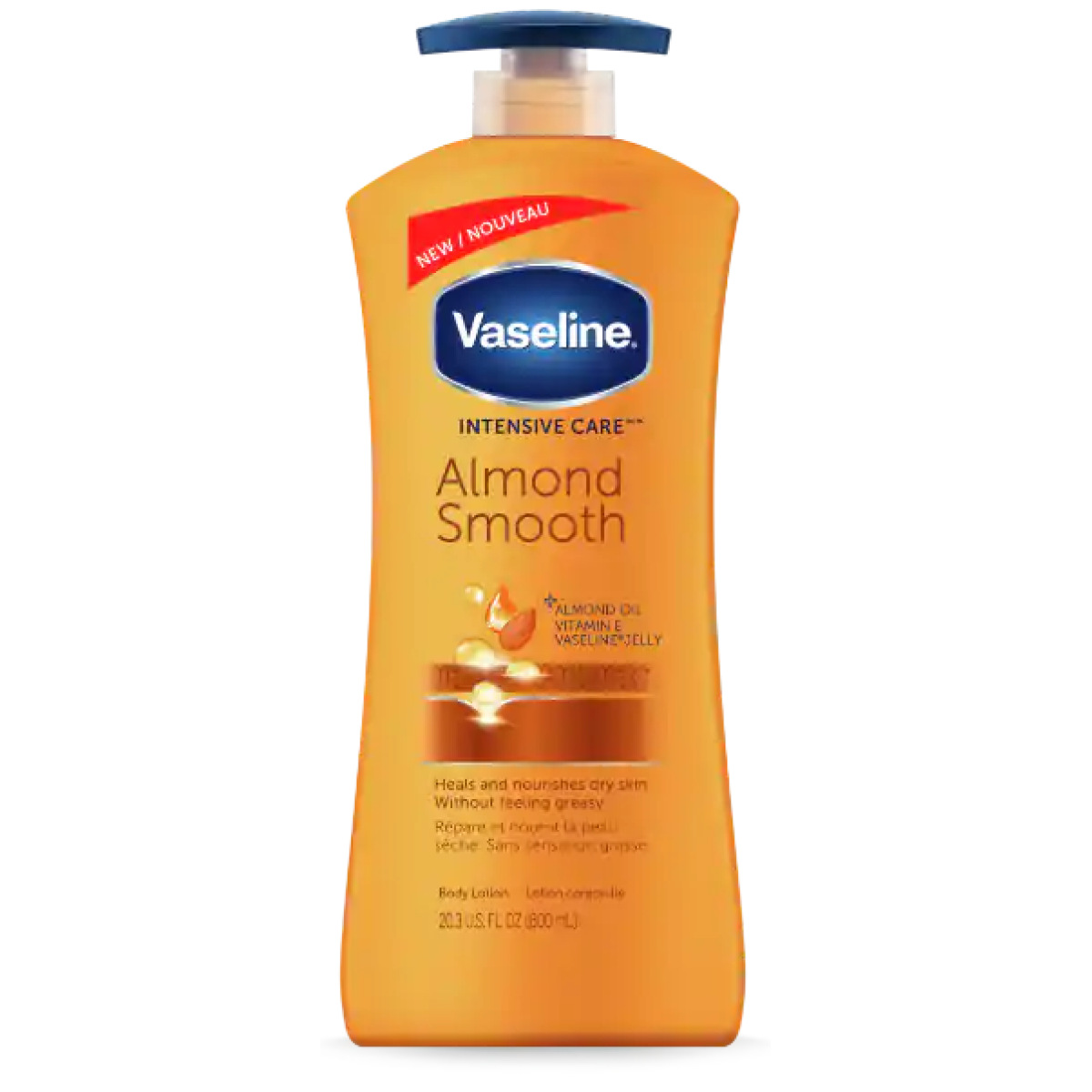 Vaseline almond smooth body lotion 600ml Royal Beauty Online